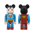DC Super Powers Superman Bearbrick - SDCC 2013 Exclusive